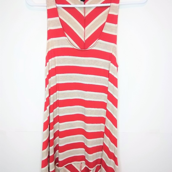Bebe Sleeveless Striped Tank Tunic Size XS - Picture 1 of 8